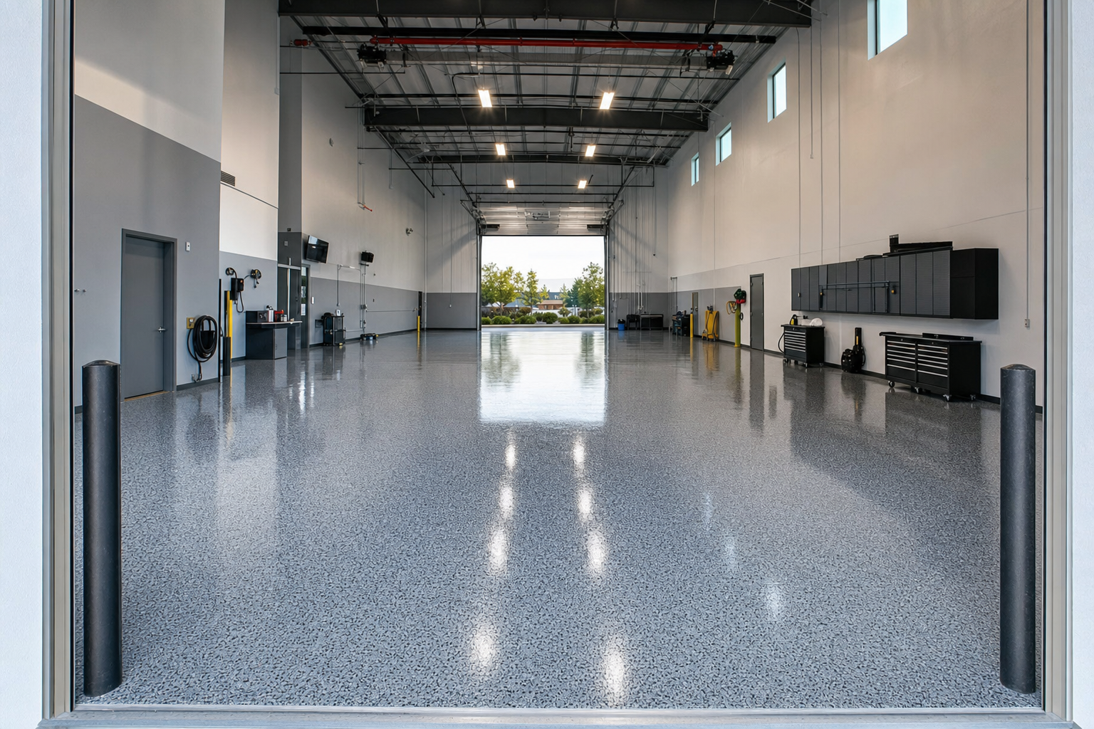 Commercial Epoxy Floors — AI-generated visualization 1