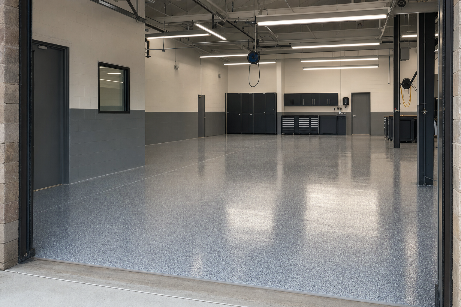 Commercial Epoxy Floors — AI-generated visualization 3