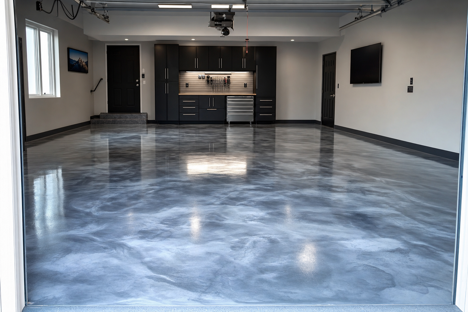 Metallic Epoxy — AI-generated visualization 2